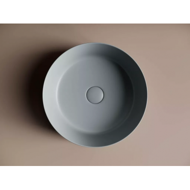Раковина накладная Ceramicanova Element (CN6022MH) 39 см, антрацит матовый 6