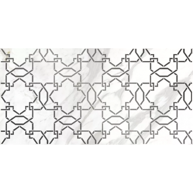 A16015 вставка Royal stone узор белый 29,8x59,8 0