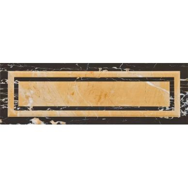 Portoro Negro Ornato 25,1x75,6 0