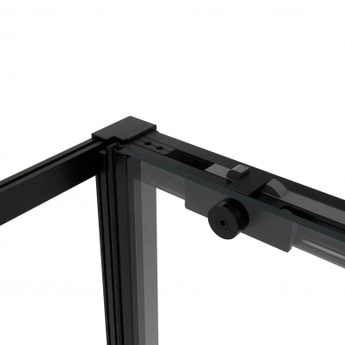 Душевой уголок Vincea Slim Soft (VSR-1SS9013CLB) 130x90х200 см, профиль черный/стекло прозрачное 2
