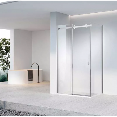 Душевой уголок Vincea Como-N (VSR-4CN8013CL) 130х80х195 см, профиль хром/стекло прозрачное 0