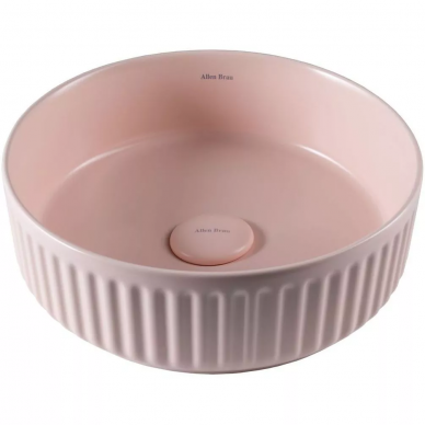 Раковина накладная Allen Brau Fantasy Line (4.11032.SM) 36 см, розовый 0