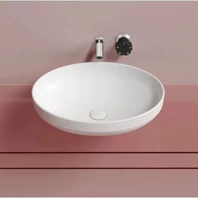 Раковина накладная Ceramicanova Element (CN6056MW) (50.2 см) белая матовая 5