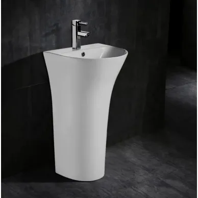 Раковина напольная Azario Fretta Round (AZ-307) (48 см) 3