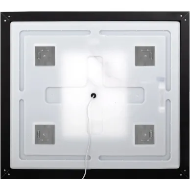 Зеркало BelBagno Kraft (SPC-KRAFT-1200-800-LED-TCH-WARM-NERO) с подсветкой, 80x120 см, черный 3