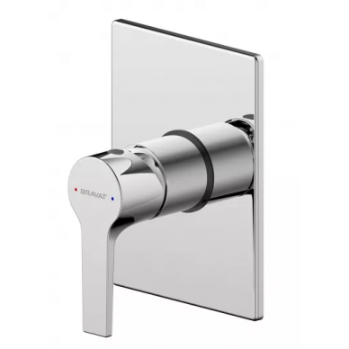 Смеситель для душа Bravat Prolate (PB85179C-A-RUS) скрытого монтажа 0