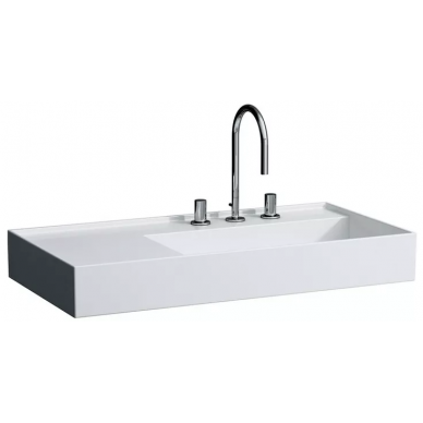 Раковина Laufen Kartell by Laufen (8.1033.9.000.104.1) (90 см) полочка слева 0