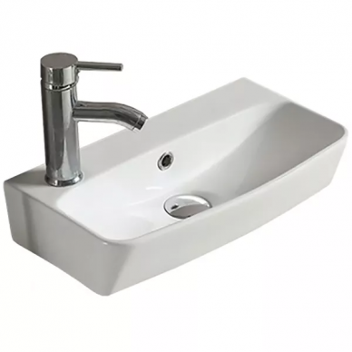 Раковина CeramaLux N (9055) (46 см) с переливом 0