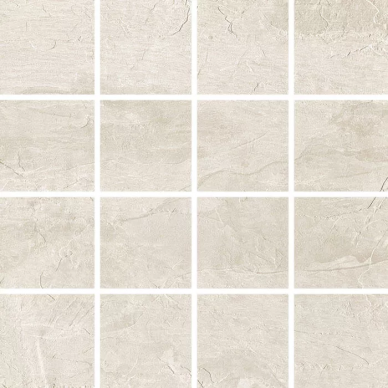 747759 Ardoise Blanc Mosaico 7.5x7.5 6mm 30x30 0