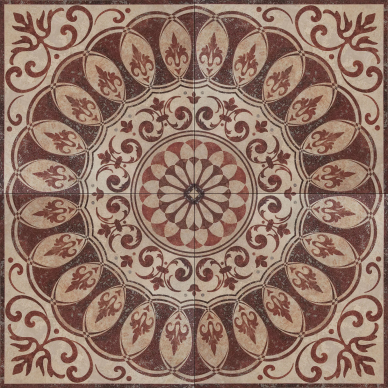 11583 REFLECTING IN METAL ROS.EPIQUE 91.2x91.2 0