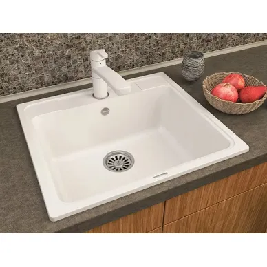 Мойка кухонная Ewigstein Elegant (E- 60 иней) иней 4