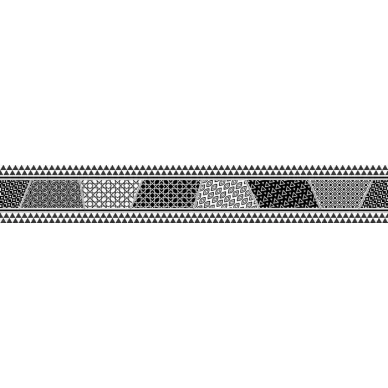 Rialto black border 01 50х7.5 0