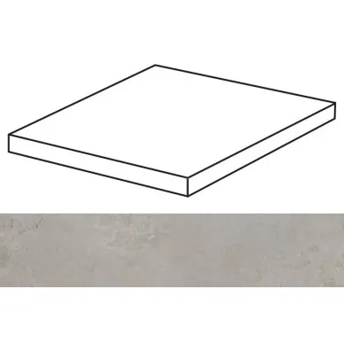 Evolution Grey Striato Peldano Solid Ang 59.55x59.55 0