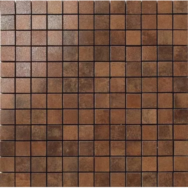 8431940076176 Metal Copper Lappato Mosaico 2.5x2.5 29.75x29.75 0