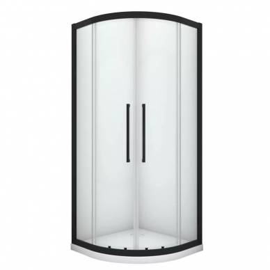 Душевой уголок Black & White Stellar Wind S801 (100х100) 0