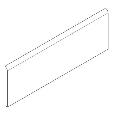 1046750 RIABITA BATTISCOPA MINIMAL 8x40 0