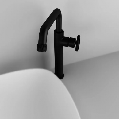 Смеситель для раковины Iddis Grange (GRABLR1i01) черный матовый 5