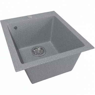 Мойка кухонная Mixline ML-GM14	(525095)	темно-серый 6