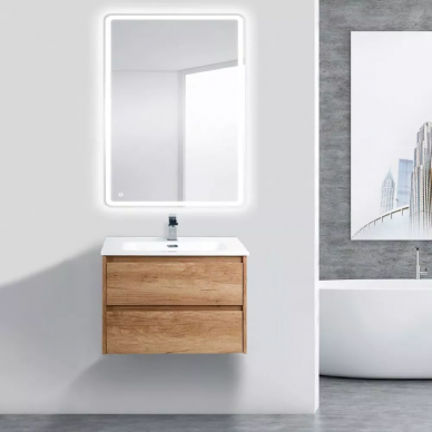 Тумба для ванной BelBagno Kraft (KRAFT-800-2C-SO-RNN) Rovere Nebrasca Nature 6