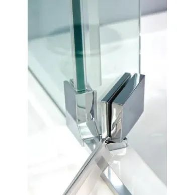 Душевой уголок Cezares Slider (SLIDER-AH-1-80-80/90-GRIGIO-Cr) 80x90 см, профиль хром/стекло серое 5
