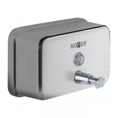 Дозатор для жидкого мыла Nofer Inox (03042.B) глянцевый 0