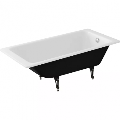 Ванна чугунная Delice Parallel (DLR220503-AS) 150х70 см, с антискользящим покрытием 6