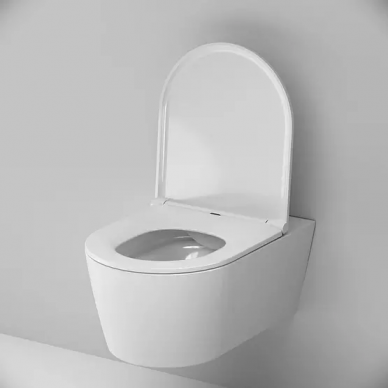 Унитаз подвесной Am.Pm Func (C8F1701SC) 54 см, FlashClean с сиденьем микролифт 6