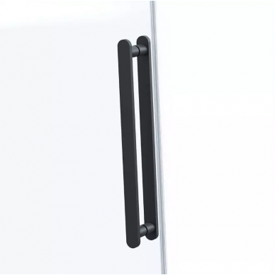 Душевой уголок Vincea Como Soft (VSR-1CS9015CLB) 150х90х195 см, профиль черный/стекло прозрачное 2