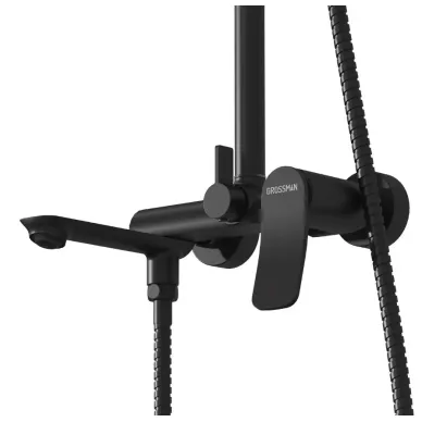 Душевая система Grossman Advans (500.K35.09.210) чёрный матовый 5