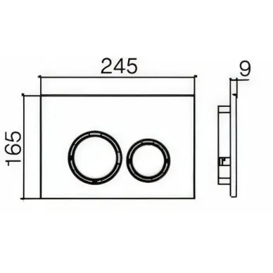 Инсталляция Welt Wasser AMBERG 497 ST + BAARBACH 004 GL-WT + AMBERG RD-CR в комплекте с унитазом, безободковый, с сидением микролифт 5