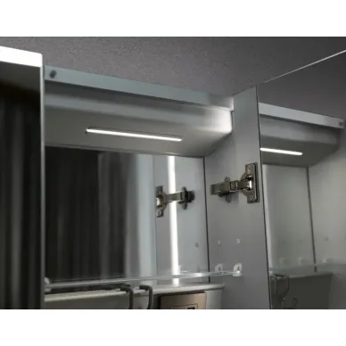 Зеркальный шкаф Esbano ES-3812D, 120x70 см, с LED подсветкой 5