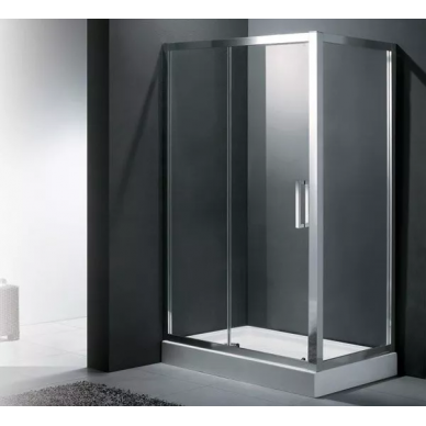 Душевой уголок Cezares Porta AH11 (140x80) прозрачное стекло 0