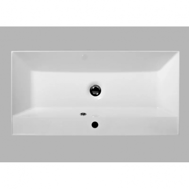 Тумба для ванной Belbagno Regina 100 (Rosso Basalto) 1
