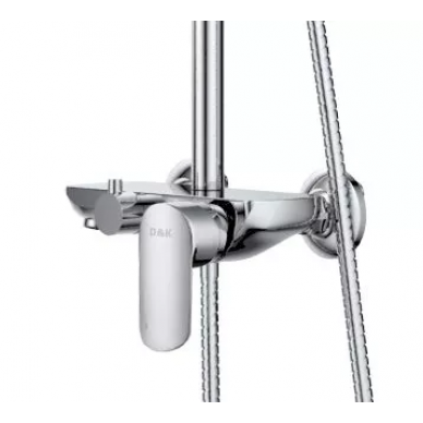 Душевая система D&K Venice Baciano (DA1033701B14) хром 4