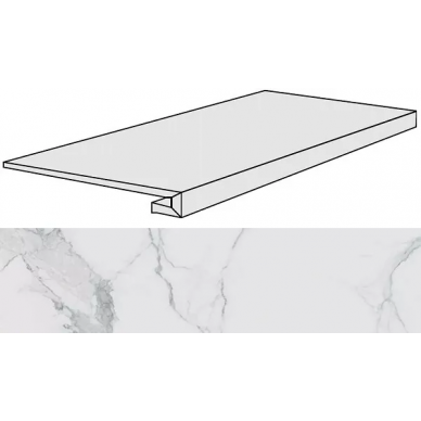 748344 I Classici Statuario Gradino Soft 33x120x3 0