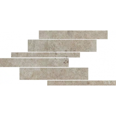 742237 La Roche Ecru Modulo Listello Sfalsato Mix 21x40 0