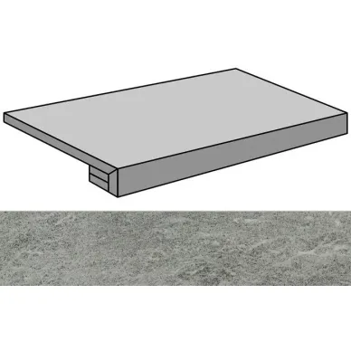 Burlington Green Lappato Gradone Rec-90 44.63x89.46 0