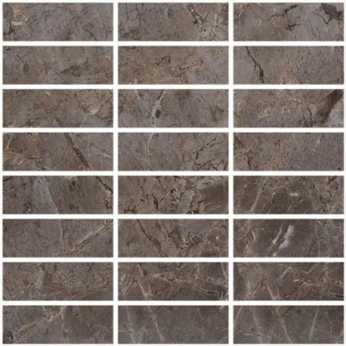 Мозаика GUSTO GRID Чип 10*3,5 TAUPE-GREY LAPPATO 30x30 0