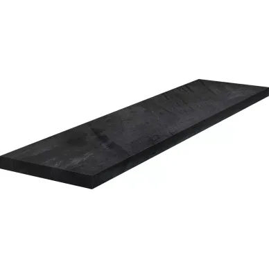 63328 Angolo Sn Gradino C.Retta Black 33x100 0