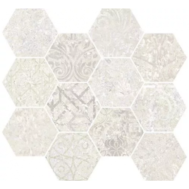 BOHEMIAN SAND NAT MOSAIC HEXAGON 30x28 0