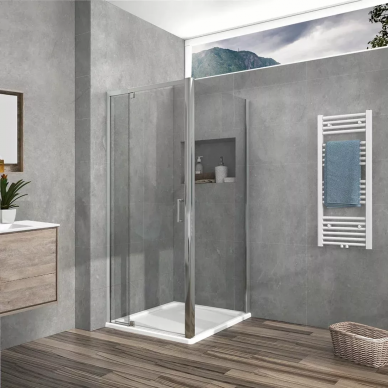 Душевой уголок Vincea Intra (VSR-1I809090CL) 90x90х190 см, профиль хром/стекло прозрачное 6