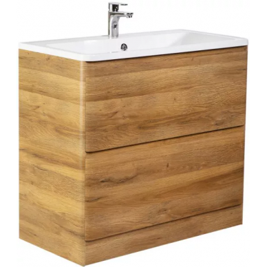 Тумба для ванной Belbagno Albano (ALBANO-1000-2C-PIA-RR) (100 см) напольная, Rovere Rustico 5
