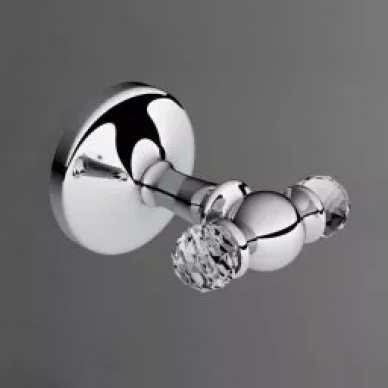 Крючок Art&Max Antic Crystal (AM-E-2686SJ-Cr) хром (двойной) 0