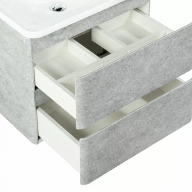 Тумба для ванной BelBagno Albano (ALBANO-600-2C-SO-CVG) 60 см, Cemento Verona Grigio 6