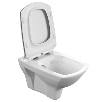 Чаша подвесного унитаза Cersanit Carina XL Clean On Slim (S-MZ-CARINA-XL-COn-S-DL-w) микролифт 8