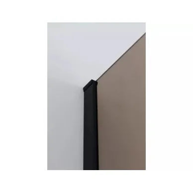Душевой уголок Cezares Slider (SLIDER-A-2-70/80-BR-NERO) 80x80 см, профиль черный/стекло бронзовое 5
