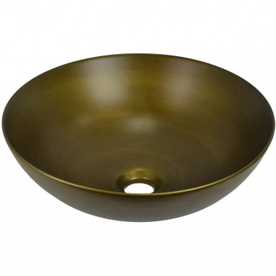 Раковина накладная Bronze de Luxe Sphera  (6203) бронза 5