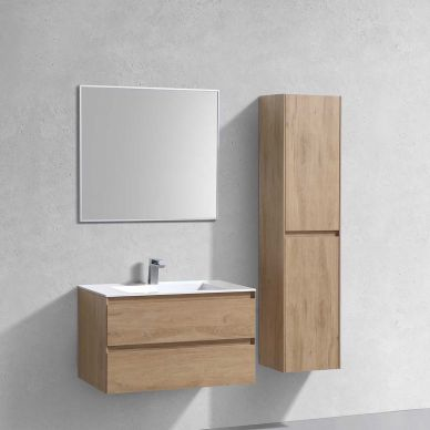 Тумба для ванной Vincea Luka 800 (VMC-2L800NO) (79.2 см) (n.oak) 5