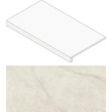 AGHU Marvel Calacatta Perla  Scalino 60 Matt 33x60 0