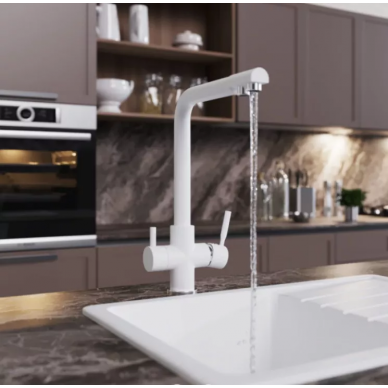 Смеситель для кухни Mixline  ML-GS10 (547932) молоко 5